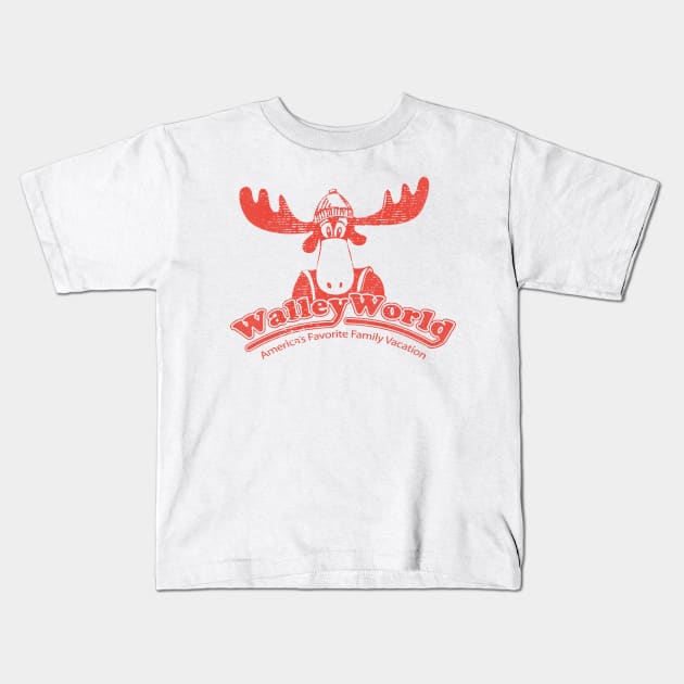 Walley World Family Vacation Kids T-Shirt by darklordpug